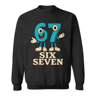 67 シックスセブン 6-7 面白いイタリアンブレインロットスラングゲームミーム スウェットシャツ - Kawaiitshirt