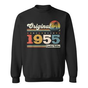 70 歳の誕生日 男性 オリジナル ヴィンテージ 1955 年 ギフト スウェットシャツ - Kawaiitshirt