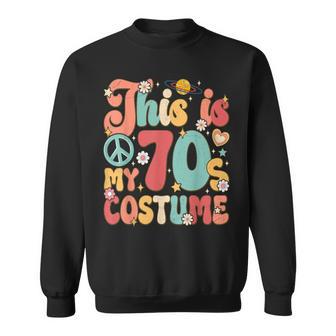 This Is My 70S Costume Rétro Pour Fêteur Le Thème Des Années 70 Sweater e - Cadeauxyz
