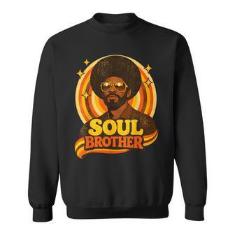70S Funk Afro Soul Retro Vintage Soul Brother Sweatshirt | Seseable UK