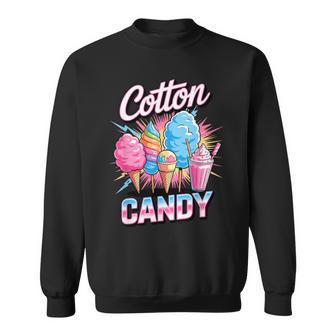 90S Vintage Cotton Candy Floss Sweatshirt - Thegiftio UK