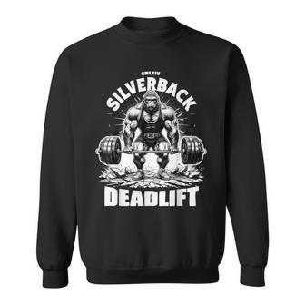 964シルバーバックジムアパレル、ボディビルディング、ストロングマン、 スウェットシャツ - Kawaiitshirt