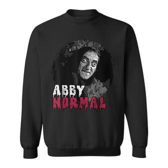 Abby Normal Brain Halloween Spooky Humor Sweatshirt - Thegiftio UK