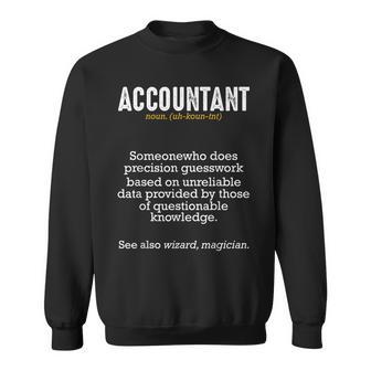 Accountant Definition Buchhalterteuerberater Bilanz Lustig Sweatshirt - Seseable
