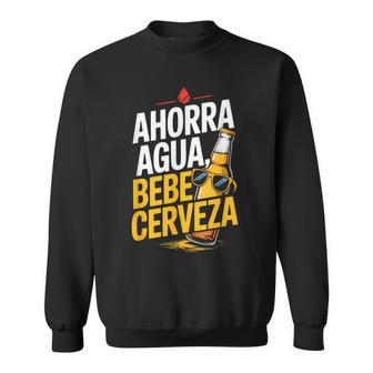Ahorra Agua Bebe Cerveza Frase Divertida Camisa de entrenamiento - Regaloses