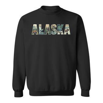 Alaska Wildlife Bear Hiking Moose Sweatshirt - Thegiftio UK