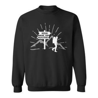 Alpenüberquer E5 Meran Oberstdorf Sweatshirt - Seseable