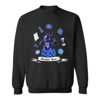 Always Blue Jeu Deociété Dragon Avec Dés Sweater e - Cadeauxyz