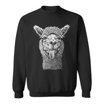 Amoureux Des Lamas Drôles Mignon Alpaga Animal Sweater e - Cadeauxyz