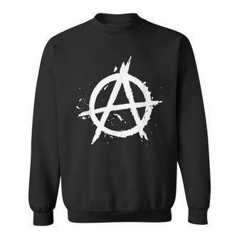 Anarchy Symbol Anarchy Punk Graffiti Punk Rock Sweatshirt - Thegiftio UK
