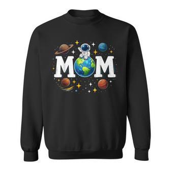 Astronauta Espacial Cumpleaños Mamá Familia Coincidencia Madre Planetas Camisa de entrenamiento - Regaloses