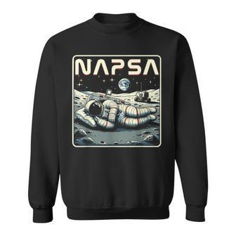 Astronaute Rétro Napsapace Jeu De Mots Fantaisie Sweater e - Cadeauxyz
