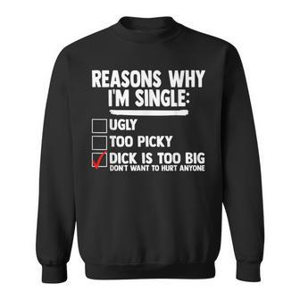 Bachelor メンズ シャツ Rasons Why I'mingle Big Dick Fun スウェットシャツ - Kawaiitshirt