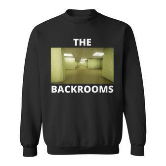 The Backrooms Creepypasta Memeへようこそ スウェットシャツ - Kawaiitshirt