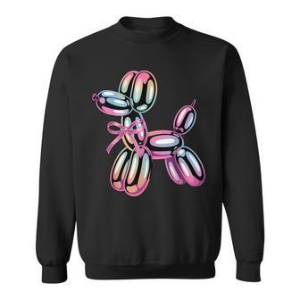 Balloon Dog Balloon Twisting Balloon Animal Balloon Artist Sweatshirt | Mazezy