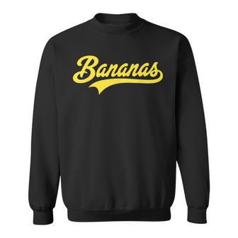 Banana Retro Throwback Popular Fruit Humor Classic Sweatshirt - Monsterry