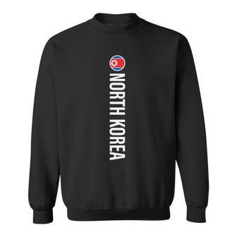 Bandera De Corea Del Norteertical Manga Larga Camisa de entrenamiento - Regaloses