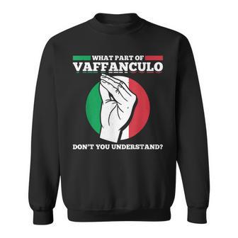Bandera De Italia De What Part Ofaffanculo Dont You Understand Camisa de entrenamiento - Regaloses