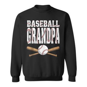 Baseball Grandpa For Boys Kids Happy Fathers Day Sweatshirt - Thegiftio UK