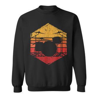 Batterieintage Batteur Grunge Punk Rock Batteur Sweater e - Cadeauxyz