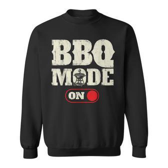 Bbqモードオン バーベキュー愛好家 グリル バーベキュー スウェットシャツ - Kawaiitshirt