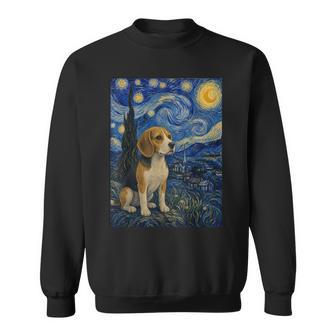 Beagle Dogan Gogh Noche Estrellada Camisa de entrenamiento - Regaloses