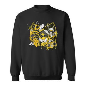 Bees Hip Hop Style Rap Music Lover Sweatshirt - Thegiftio UK