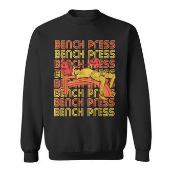 Bench Press Retro Gym Pecho Entrenamiento Con Pesas Camisa de entrenamiento - Regaloses