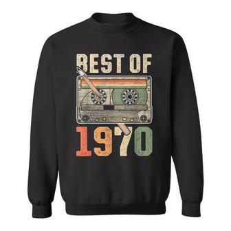 Best Of 1970 Antiguo Cassette 56 Cumpleaños Retro Camisa de entrenamiento - Regaloses