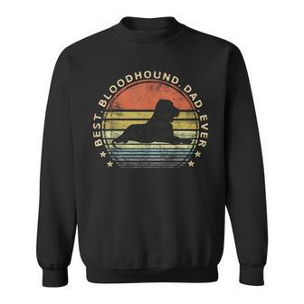 Best Bloodhound Dad Ever Dog Lover Pet Owner Daddy Kids Sweatshirt - Thegiftio UK
