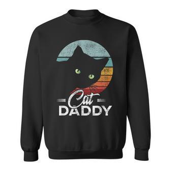 Best Cat Dad Daddy Ever Cat Lover Men Sweatshirt | Seseable UK