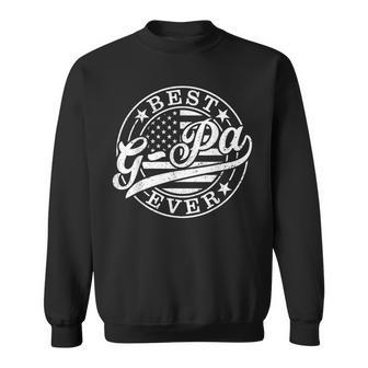 Best G-Pa Ever Father's Day American Us Flag Sweatshirt - Thegiftio UK