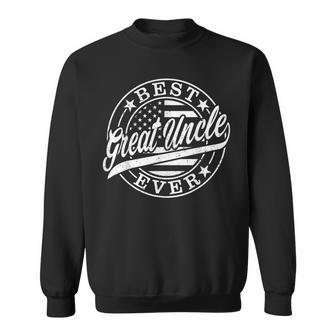Best Great Uncle Ever Father's Day American Us Flag Sweatshirt - Monsterry
