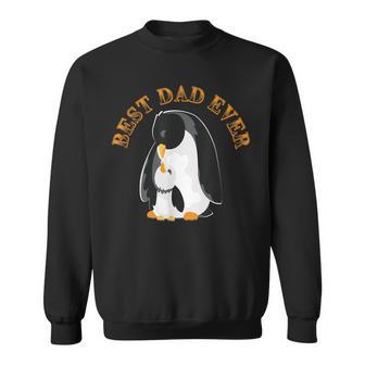Best Penguin Dad Ever Penguin Pajama Custom Sweatshirt - Thegiftio UK