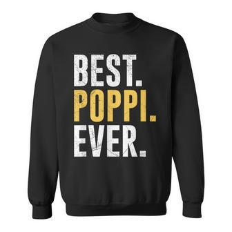 Best Poppi Ever Grandpa Father's Day Sweatshirt - Thegiftio UK