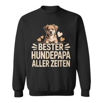Bester Hundepapa Aller Zeiten Liebe Sweatshirt - Seseable