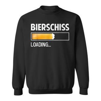 Bierschiss Loadingaufen Bier Malle Witzpruch Sweatshirt - Geschenkecke