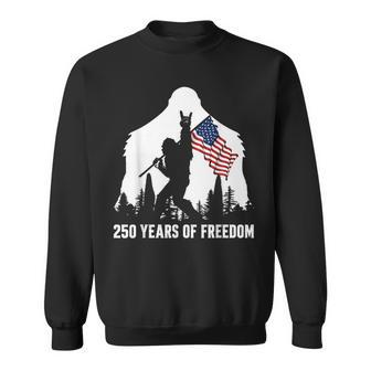 Big Foot Bigfoot Sasquatch American Patriotic 4Th July Sweatshirt - Thegiftio UK