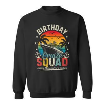 Birthday Cruise Squad Family Matching Cruising Vacation Sweatshirt | Seseable UK