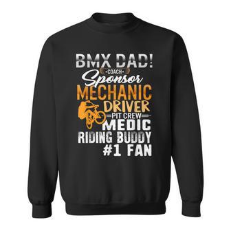 Bmx Bike Ride Crashwear Répétition Fête Des Pères Papa Mari Hommes Sweater e - Cadeauxyz