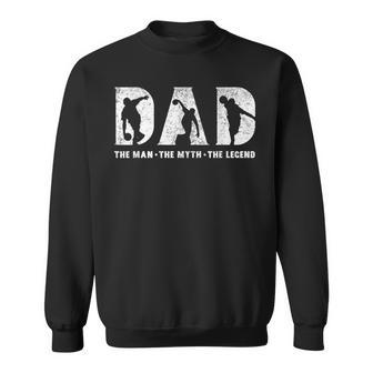 Bowling Dad The Man The Myth The Legend Father's Day Sweatshirt - Thegiftio UK