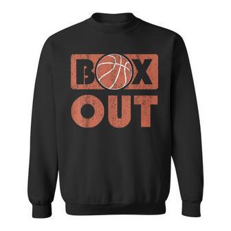 Box Out Basketbal Rebound Rebounding Baller Coaching Sport Sweatshirt - Thegiftio UK
