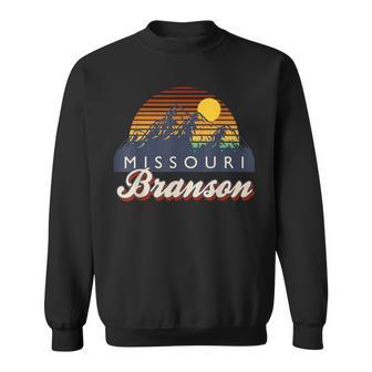 Branson Missouri Vintage Mountain Hiking Retro 80S 90S Sweatshirt - Monsterry