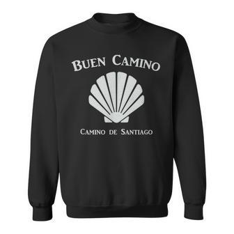 Buen Caminohell カミノデサンティアゴ巡礼ザ・ウェイ スウェットシャツ - Kawaiitshirt