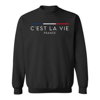 C'est Laie-フランス-フランスのナショナルカラー スウェットシャツ - Kawaiitshirt
