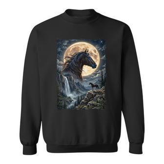 Caballo Místico Jinete In Mangas Camisa de entrenamiento - Regaloses