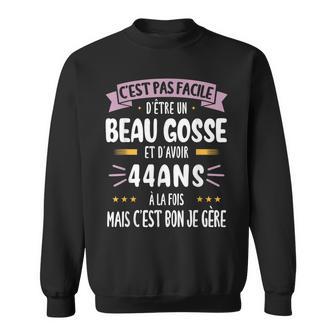 Cadeau Anniversaire Original Homme 44 Ans Beau Gosse Humour Sweater e - Cadeauxyz