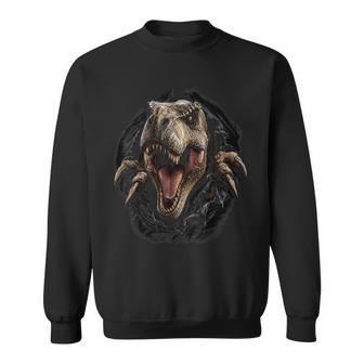Cadeau Original Effet Optique Dinosaure T Rex Trompe Œil Sweater e - Cadeauxyz