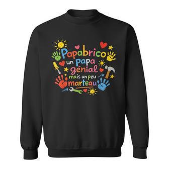 Cadeau Papa Bricoleur Papabrico Fête Des Pères Original Noël Sweater e - Cadeauxyz