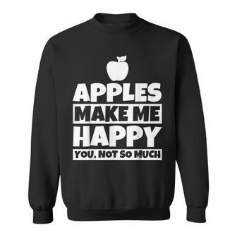 Cadeaux Pour Amoureux Des Pommes Humour Drôle De Nourritur Sweater e - Cadeauxyz